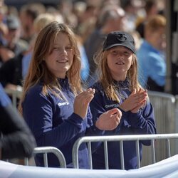 Isabel de Dinamarca y Josefina de Dinamarca en la Royal Run