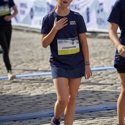 Josefina de Dinamarca tras participar en la Royal Run