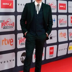 Canco Rodríguez en la alfombra roja de los Premios Platino 2021