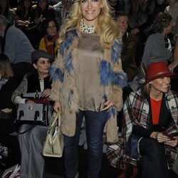 Luján Argüelles en el desfile de Duyos en Fashion Week Madrid