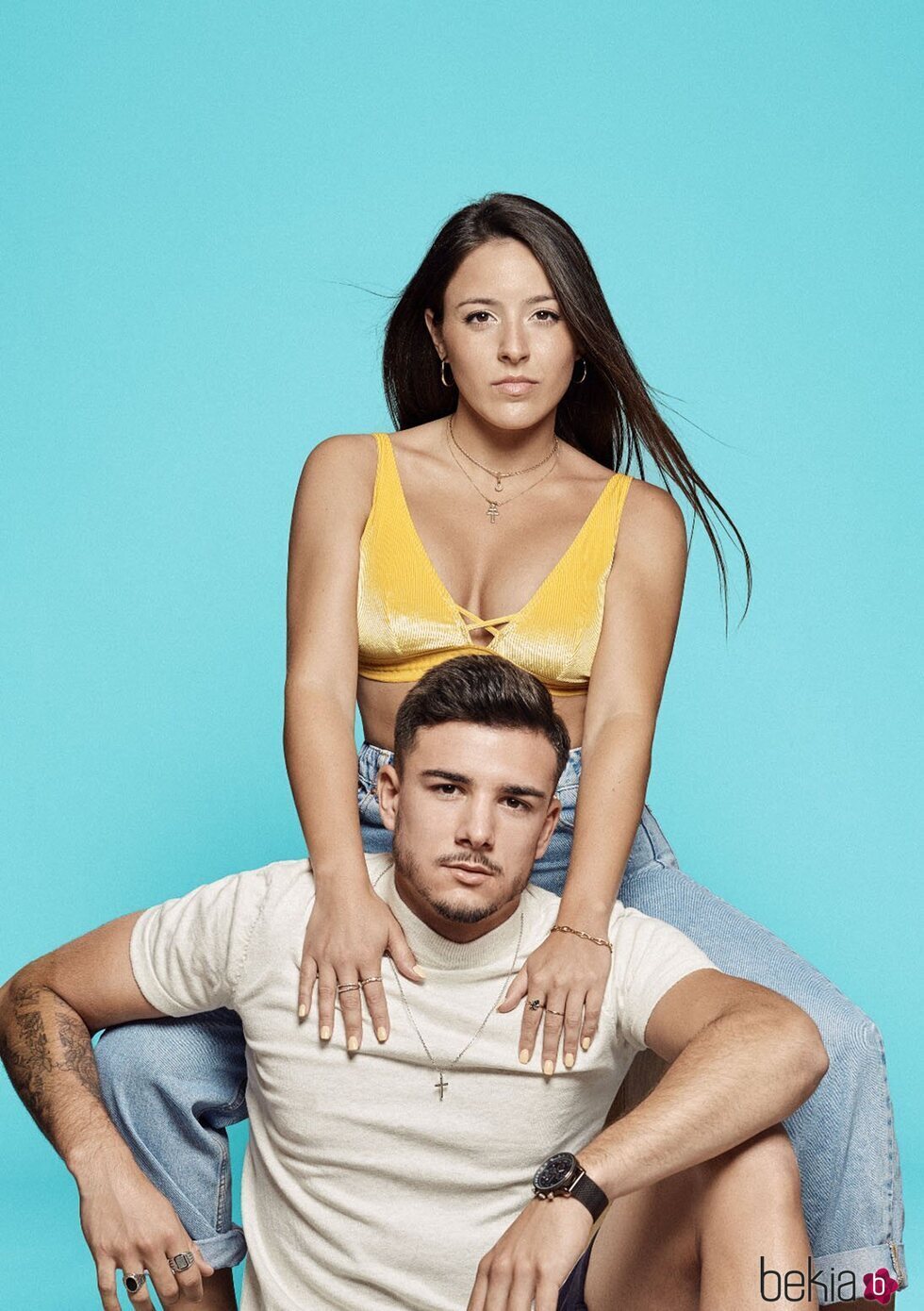 Adrián y Laura, pareja de 'Amor con fianza'
