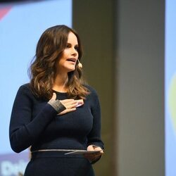 Sofia de Suecia en un acto contra el acoso cibernético
