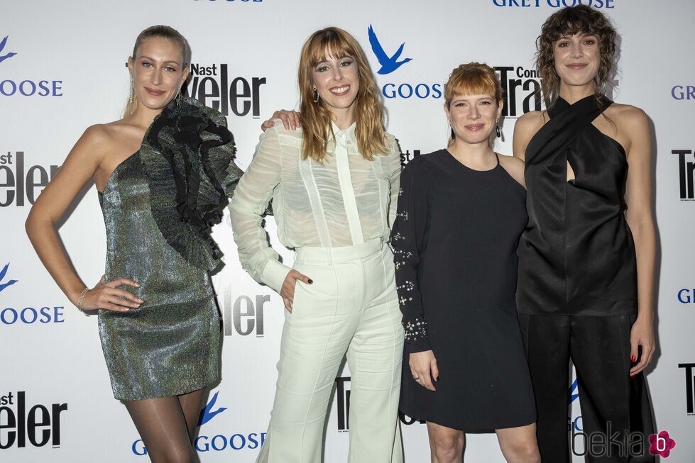 Teresa Riott, Paula Malia, Diana Gómez y Silma López en los premios Condé Nast Traveler 2021