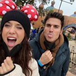 María Pedraza y Álex González en Disneyland París