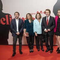 Raphael con toda su familia en la presentación de 'Raphaelismo'
