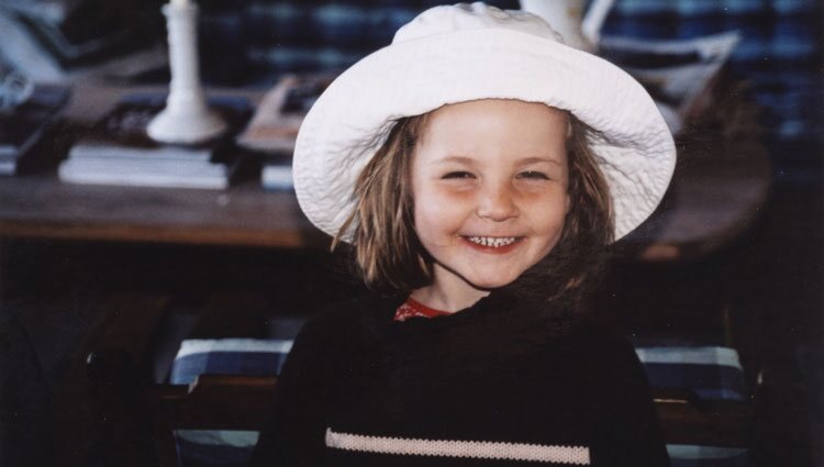 Ingrid Alexandra de Noruega, muy sonriente cuando era pequeña
