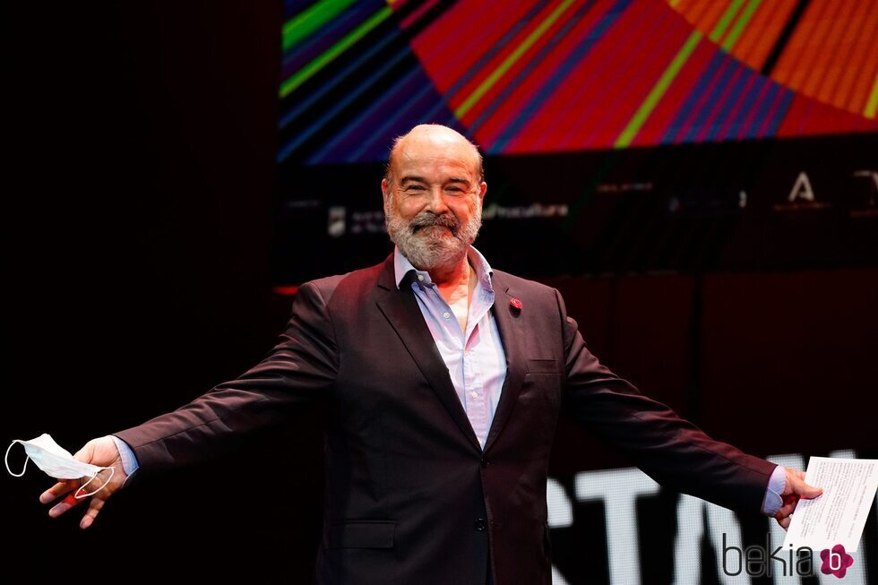 Antonio Resines en la clausura del Festival de Málaga 2021