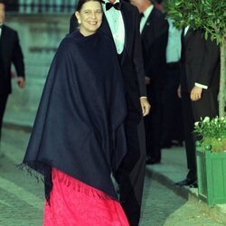 El Rey Felipe e Irene de Grecia en la boda de Alexia de Grecia y Carlos Morales