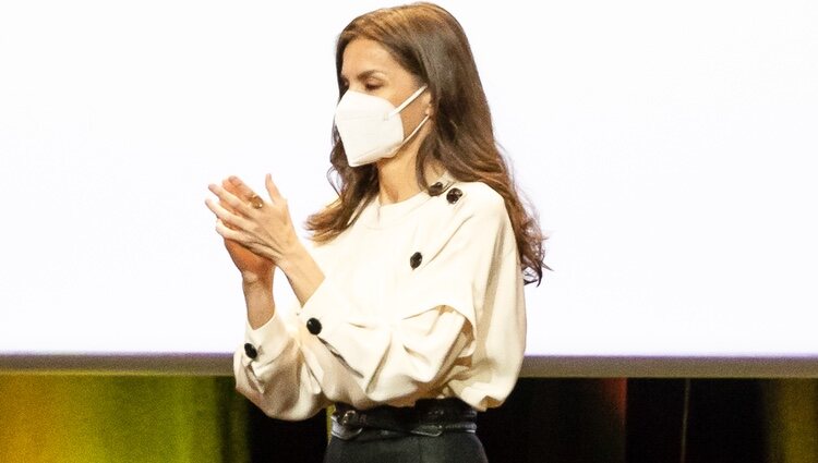 La Reina Letizia en la entrega de los Premios Nacionales de Innovación y de Diseño 2021