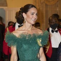 Kate Middleton en una cena en su honor en Jamaica