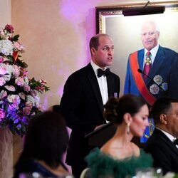 El Príncipe Guillermo en su discurso condenando la esclativud en Jamaica