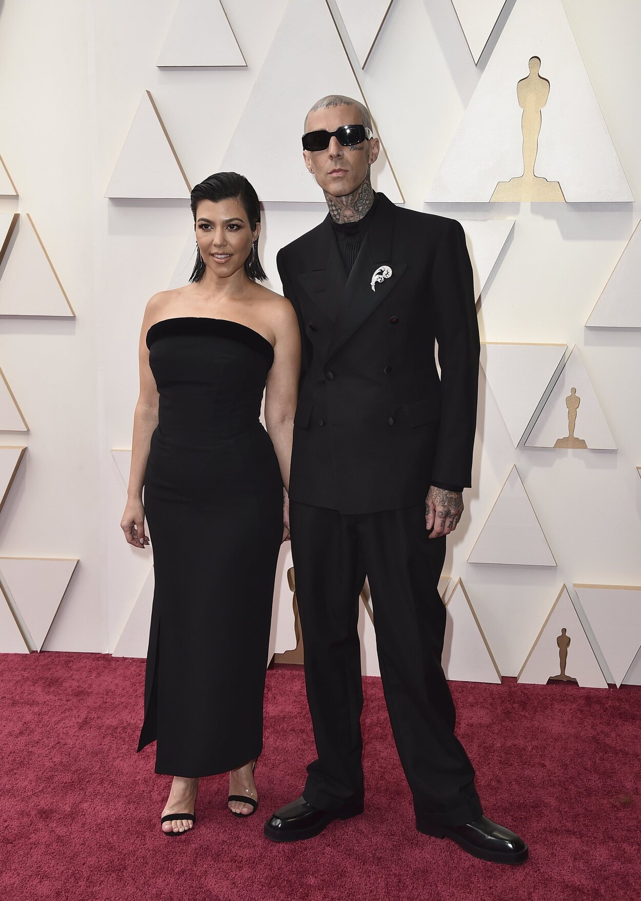 Kourtney Kardashian de Mugler en los Premios Oscar 2022