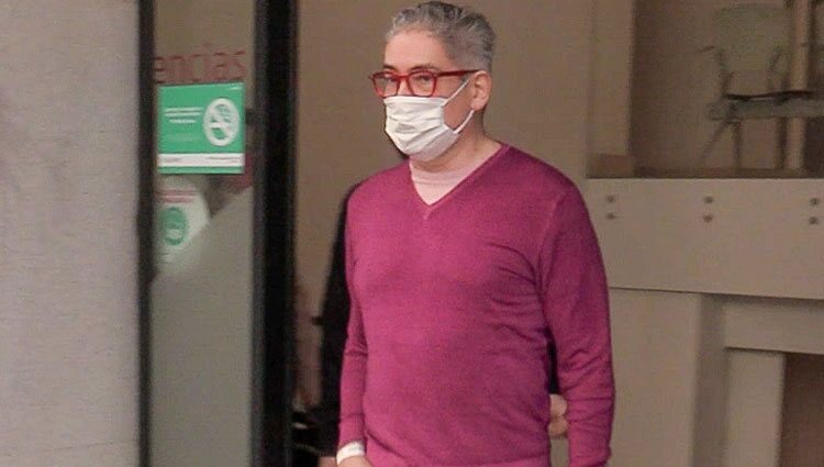Boris Izaguirre tras recibir el alta
