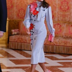 La Reina Letizia en el almuerzo por la entrega del Premio Cervantes 2021