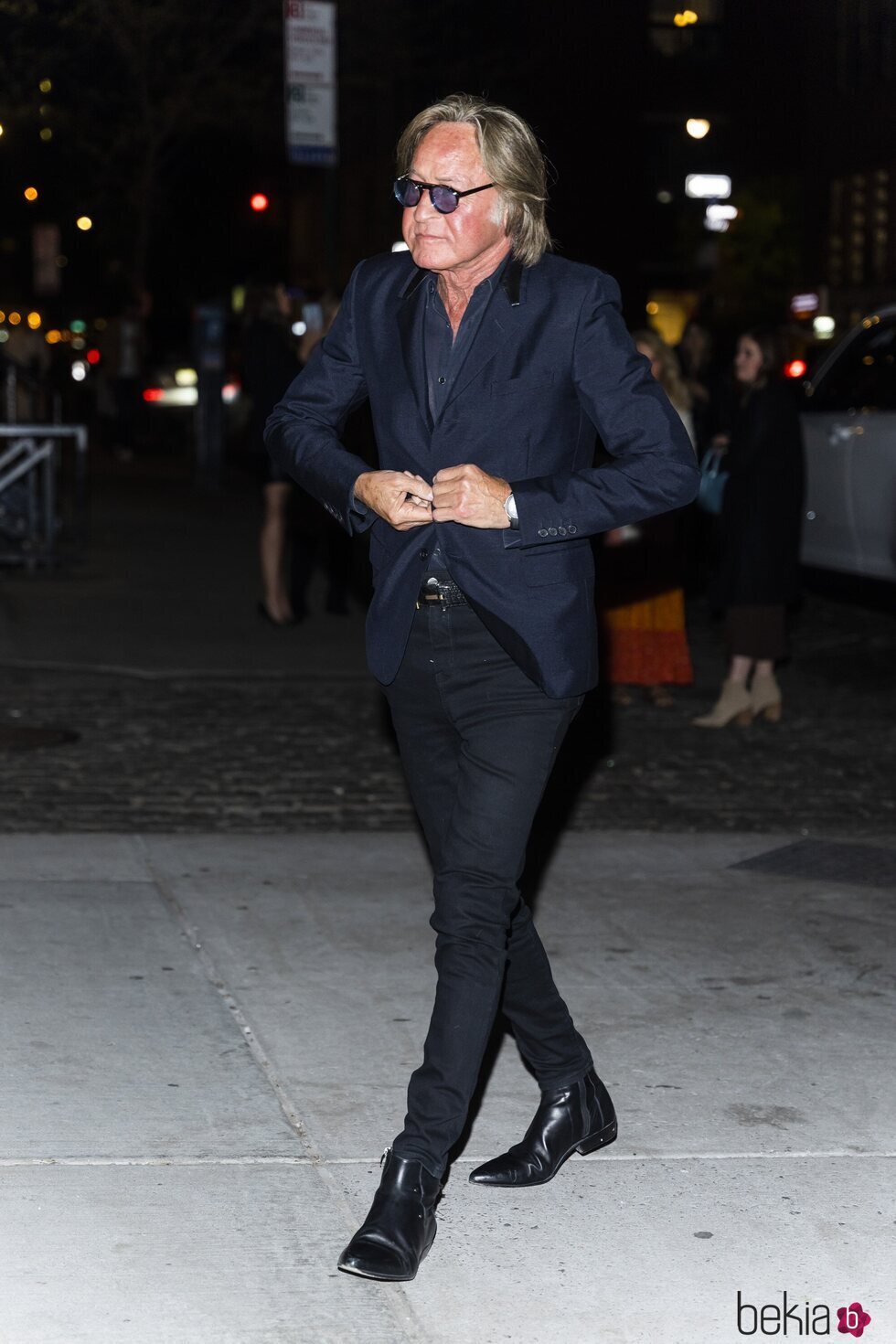 Mohamed Hadid en el 27 cumpleaños de Gigi Hadid