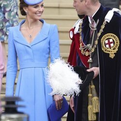 El Príncipe Guillermo y Kate Middleton en el Día de la Jarretera 2022