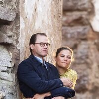 Daniel y Victoria de Suecia durante un concierto de hip hop en Suecia