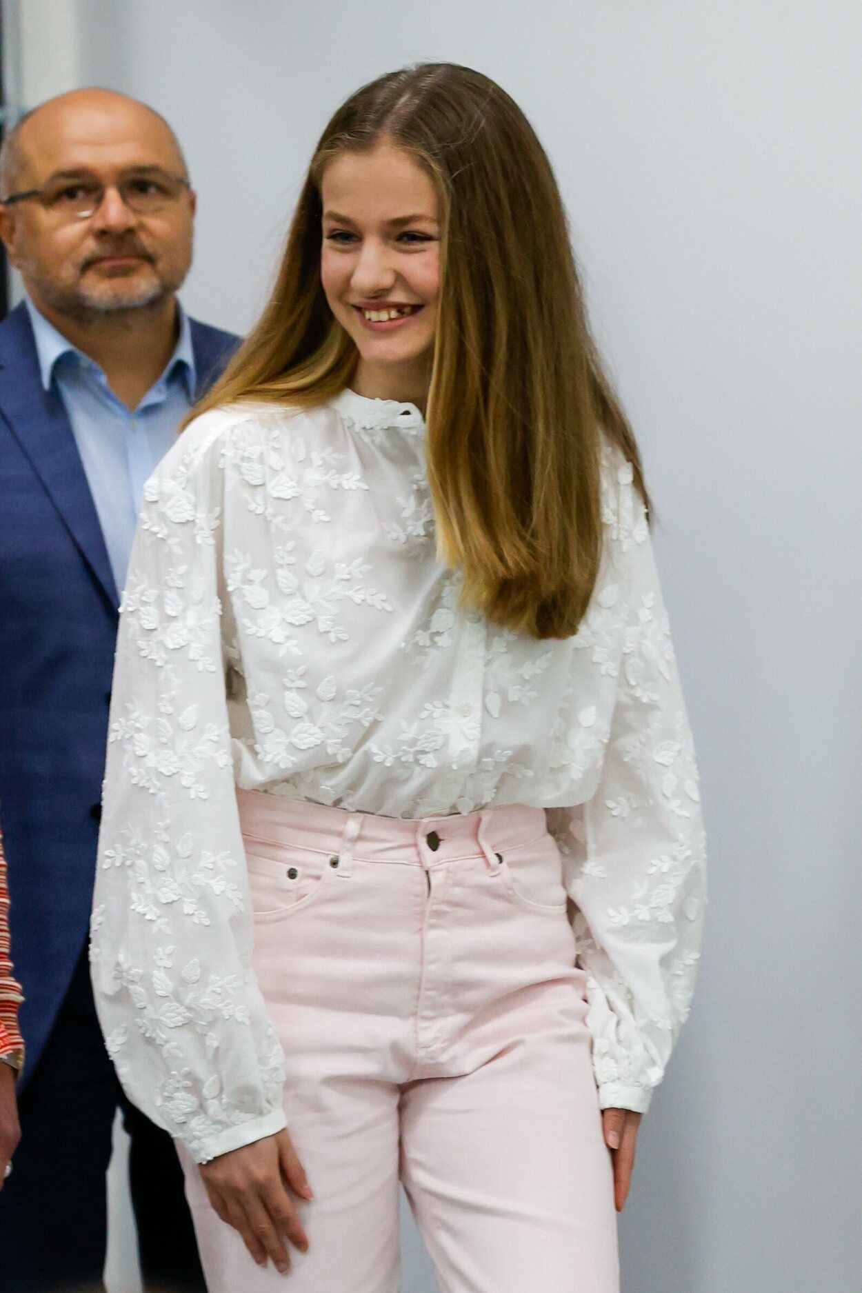 La Princesa Leonor durante una Jornada sobre Juventud y Ciberseguridad en Leganés