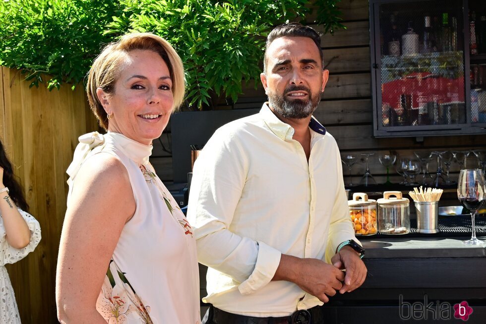 Rocío Carrasco y Fidel Albiac en la presentación del disco de Sofía Ellar
