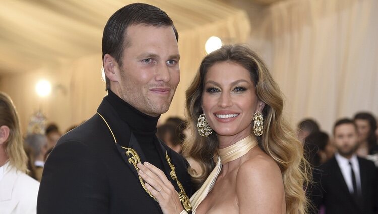 Gisele Bündchen y Tom Brady en la Met Gala 2018