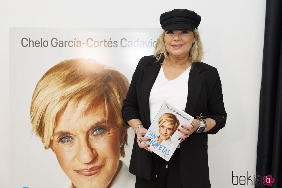 Terelu Campos en la presentación de 'Sin etiquetas', las memorias de Chelo García Cortés