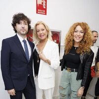 Ángel Cristo, Bárbara Rey y Sofía Cristo en la presentación de 'Sin etiquetas', memorias de Chelo García Cortés