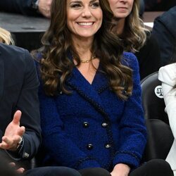 Kate Middleton en un partido de la NBA entre los Boston Celtics y Miami Heat