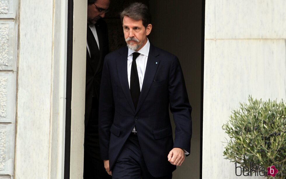 Pablo de Grecia tras la muerte de Constantino de Grecia