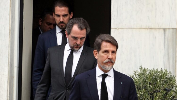 Los hijos de Constantino de Grecia tras la muerte de su padre