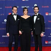 Daniel de Suecia y Carlos Felipe y Sofia de Suecia en la Gala del Deporte Sueco 2023