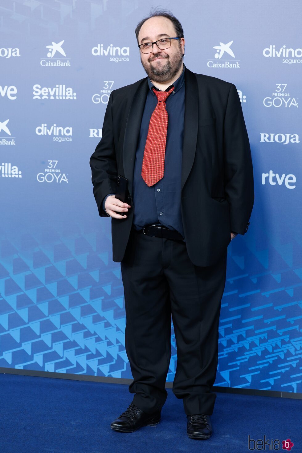 Pol Turrents en la alfombra roja de los Goya 2023