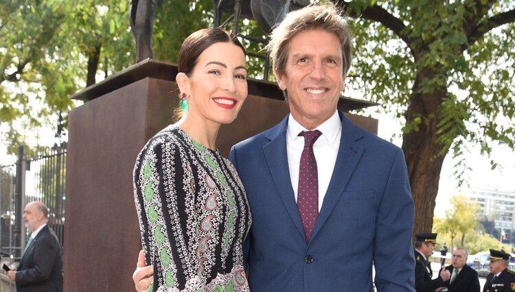 Manuel Díaz 'El Cordobés' y Virginia Troconis en la entrega de las Medallas de Andalucía 2023