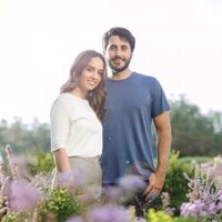 Iman de Jordania y Jameel Thermiotis en el campo