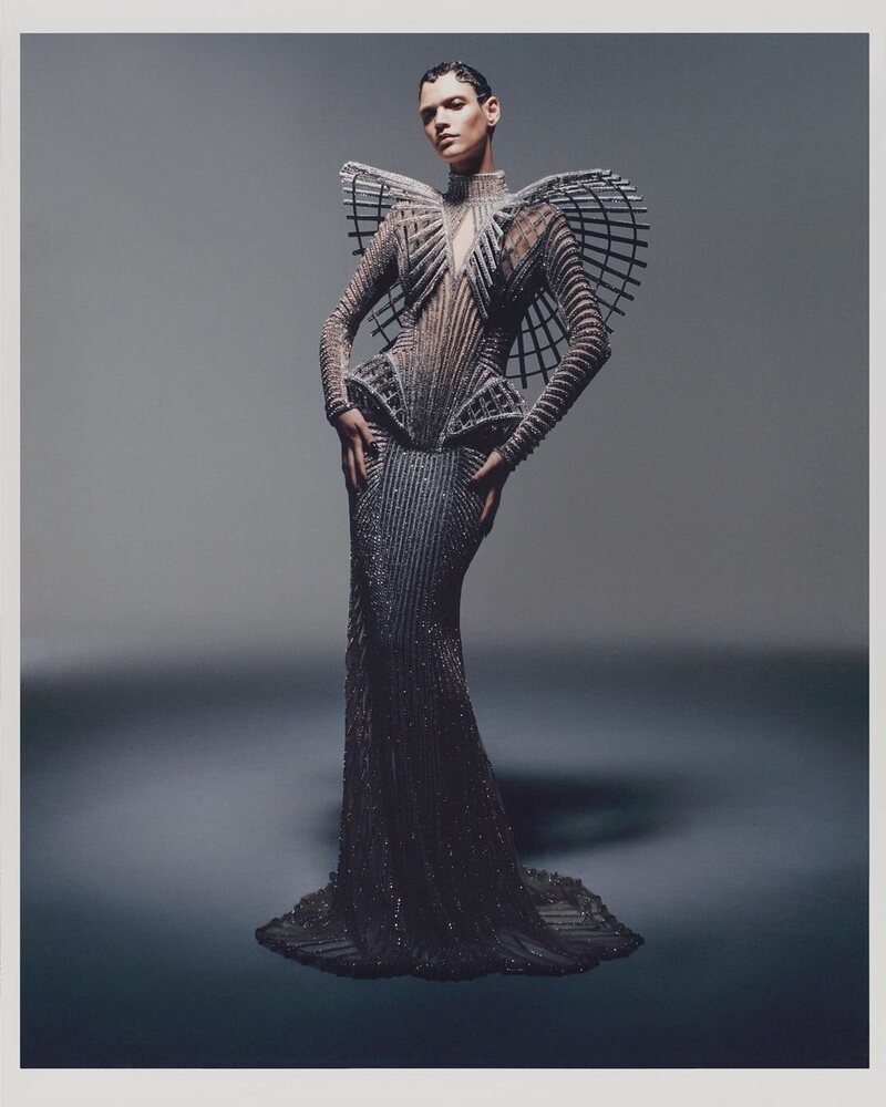 Look 'ALIEN SUPERSTAR' de Beyoncé x Balmain