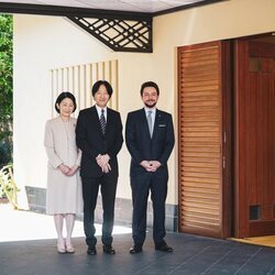 Akishino y Kiko de Japón y Hussein de Jordania