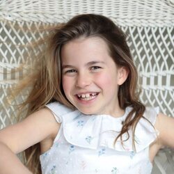 La Princesa Charlotte en su 8 cumpleaños