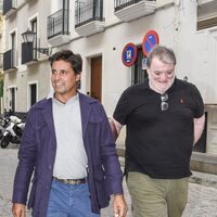 Fran Rivera en la capilla ardiente de María Jiménez