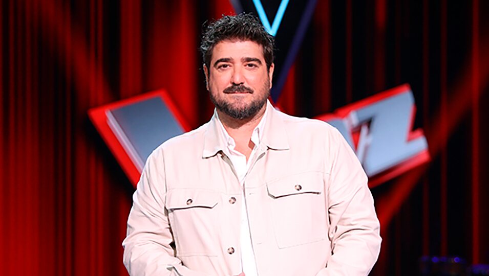 Antonio Orozco en la presentación de la quinta edición de 'La Voz'