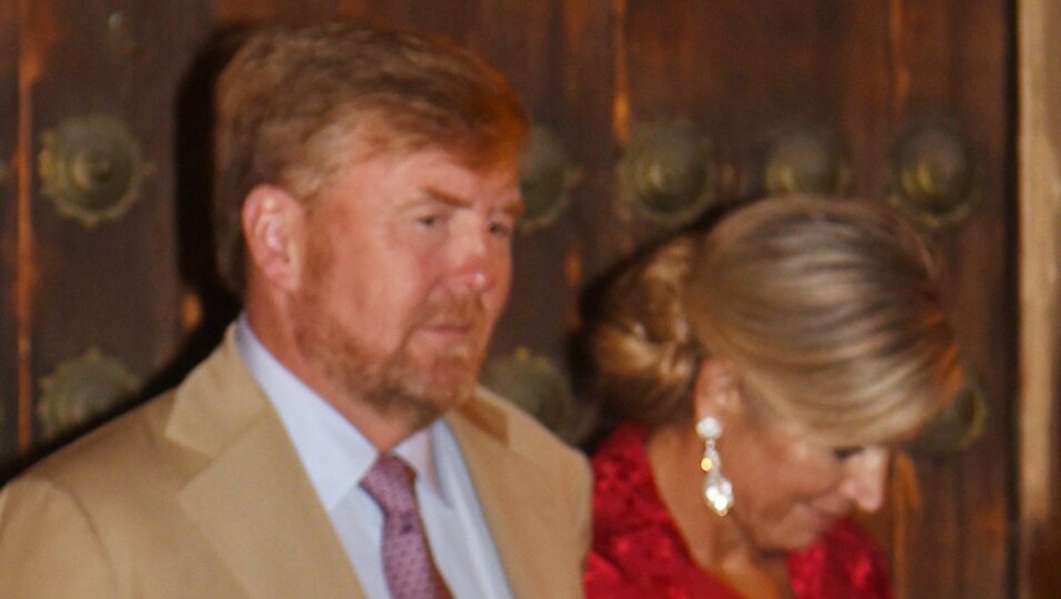 Guillermo y Máxima de Holanda en la preboda de la Duquesa de Medinaceli