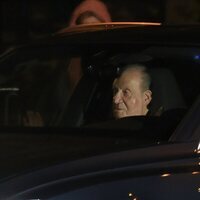 El Rey Juan Carlos en el 18 cumpleaños de la Princesa Leonor