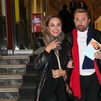 José Manuel Parada y Mónika Vergara en un homenaje a María Teresa Campos