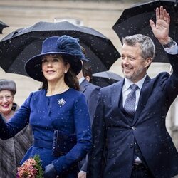 Federico X y Mary de Dinamarca en su primer acto como Reyes