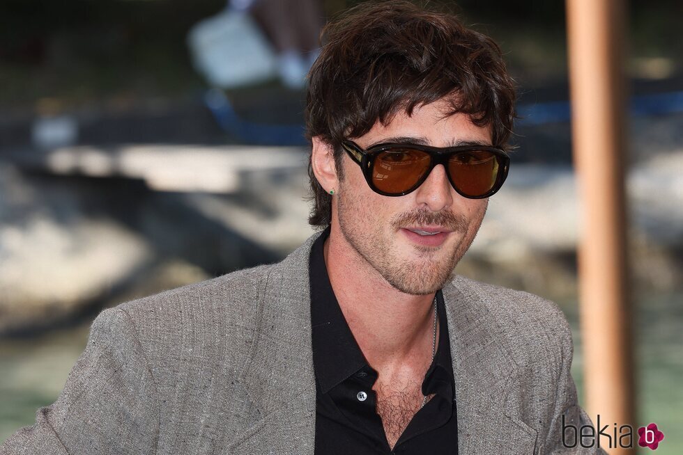 Jacob Elordi a su llegada al Festival de Venecia 2023