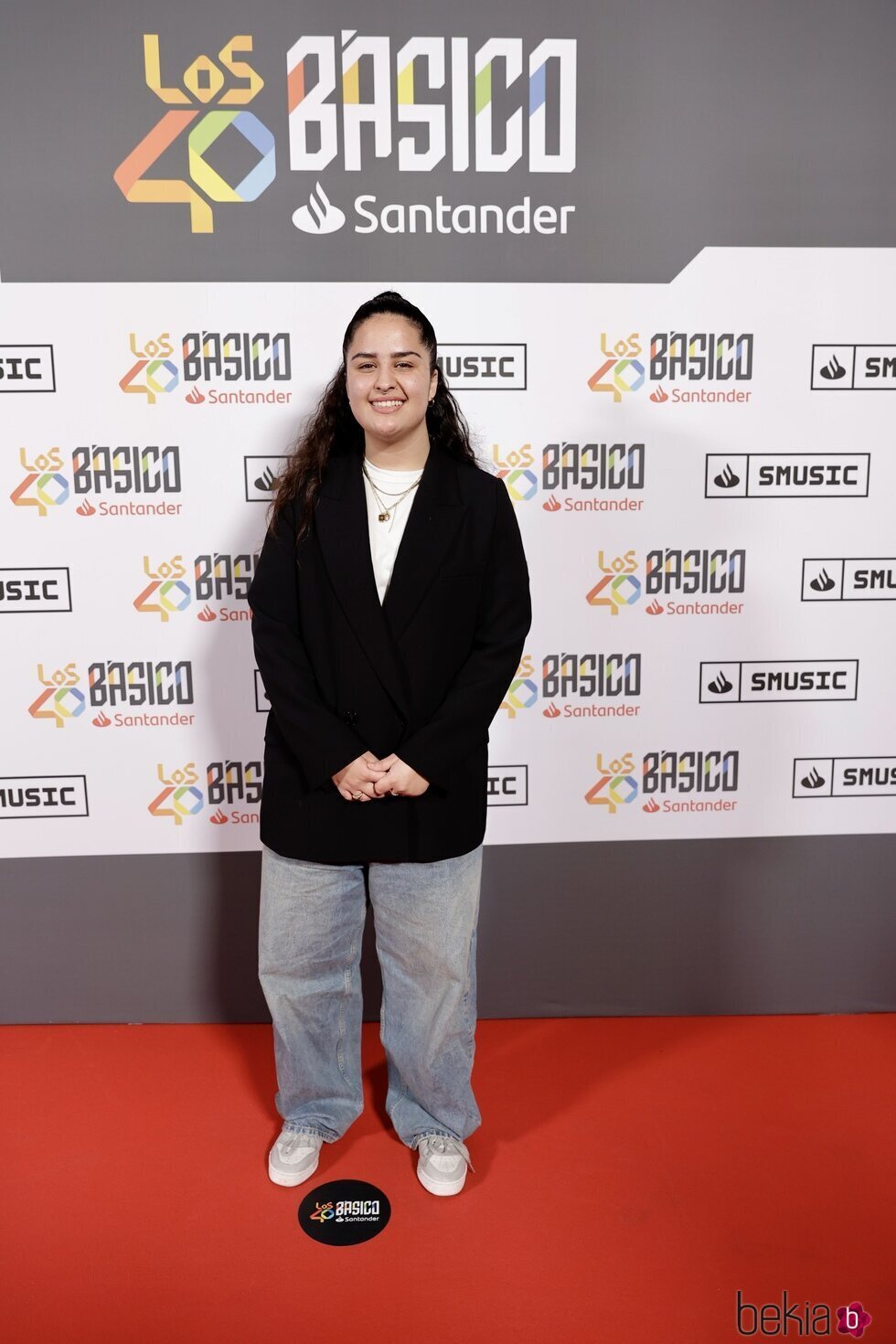 Salma ('OT 2023') en el concierto Los 40 Básico Santander de David Bisbal