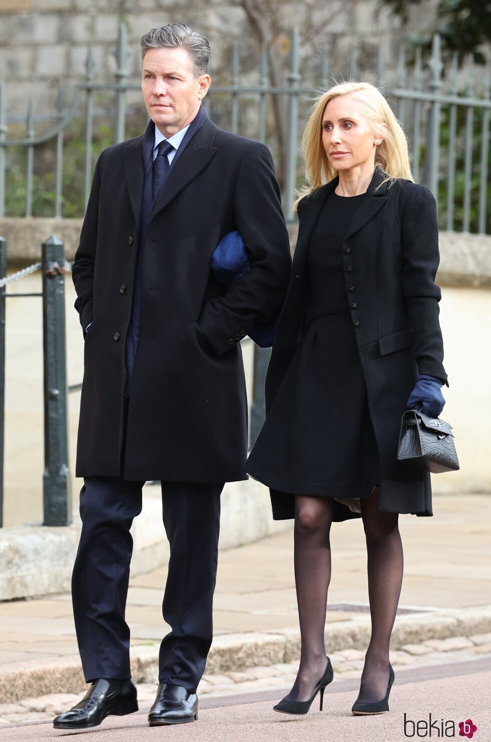 Alexandra von Fürstenberg y Dax Miller en el homenaje a Constantino de Grecia