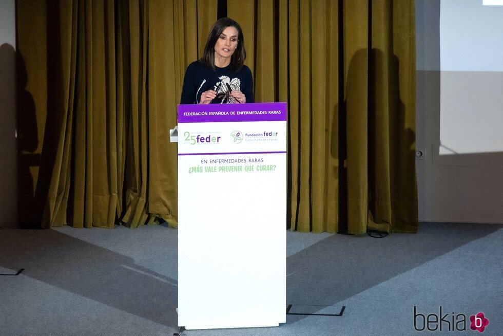La Reina Letizia en su discurso en el Día Mundial de las Enfermedades Raras 2024