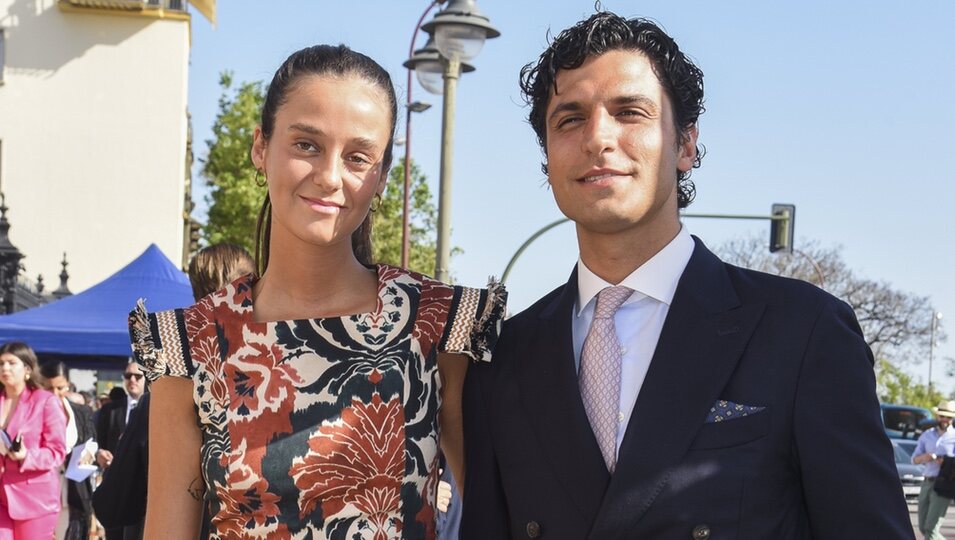 Victoria Federica y Tomás Paramo en la Feria de Abril de Sevilla 2024
