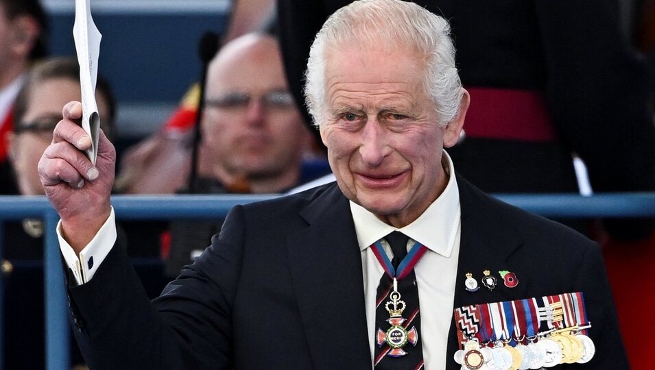 El Rey Carlos III en su discurso por el 80 aniversario del Desembarco de Normandía