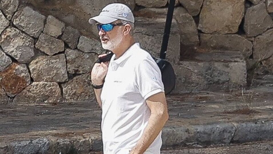 El Rey Felipe VI en Mallorca para entrenar para la Copa del Rey de Vela 2024