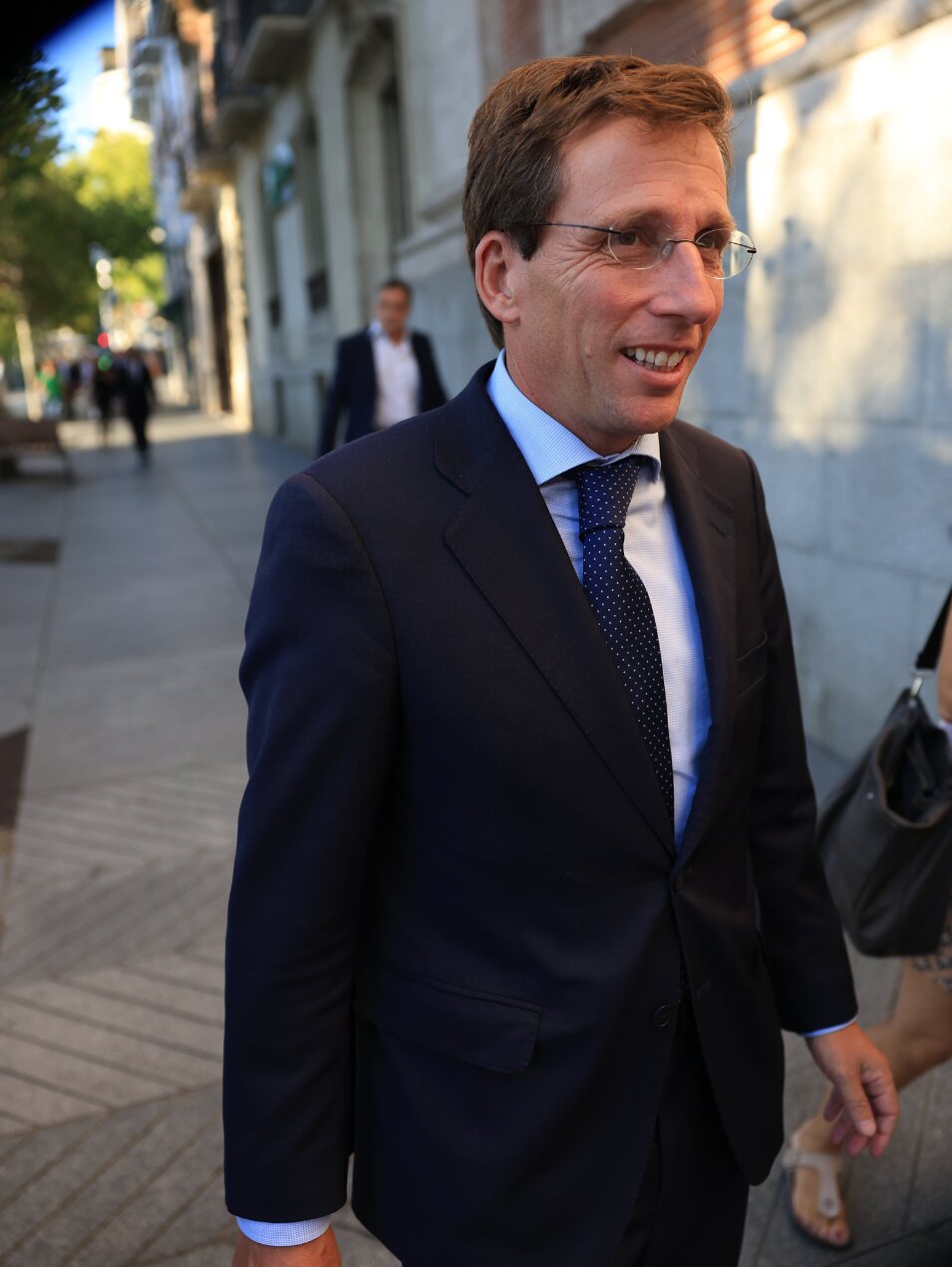 José Luis Martínez-Almeida en la misa funeral de Alejandro Fernández de Araoz